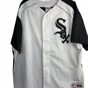 Majestic Black and White Men's Jersey